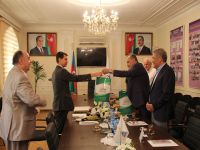 Ukraynanın Azərbaycandakı səfiri Bilik Fondunun qonağı olub (FOTO)