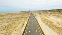 Prezident İlham Əliyev yenidən qurulan Pirşağı-Novxanı və Binəqədi-Novxanı-Corat yollarının açılışında iştirak edib (FOTO)