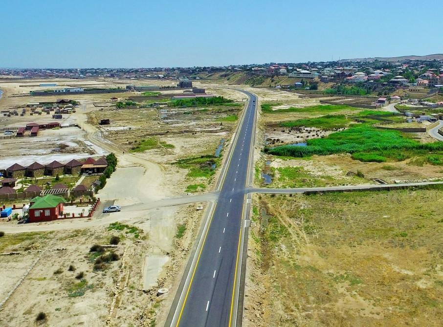 Prezident İlham Əliyev yenidən qurulan Pirşağı-Novxanı və Binəqədi-Novxanı-Corat yollarının açılışında iştirak edib (FOTO)