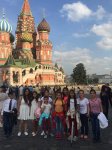 Heydər Əliyev Fondunun dəstəyi ilə Bakının uşaq evlərinin sakinləri Moskvaya səfər edib (FOTO)
