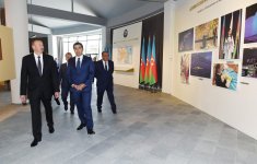 Prezident İlham Əliyev Qaxda Bayraq Muzeyinin açılışında iştirak edib (FOTO)