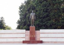 Prezident İlham Əliyev Qax rayonuna səfərə gəlib (FOTO)