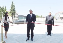 Azərbaycan Prezidenti Balakəndə Bayraq Muzeyinin açılışında iştirak edib (FOTO)