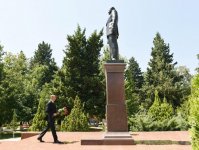 Prezident İlham Əliyev Zaqatala rayonuna səfərə gəlib (FOTO)