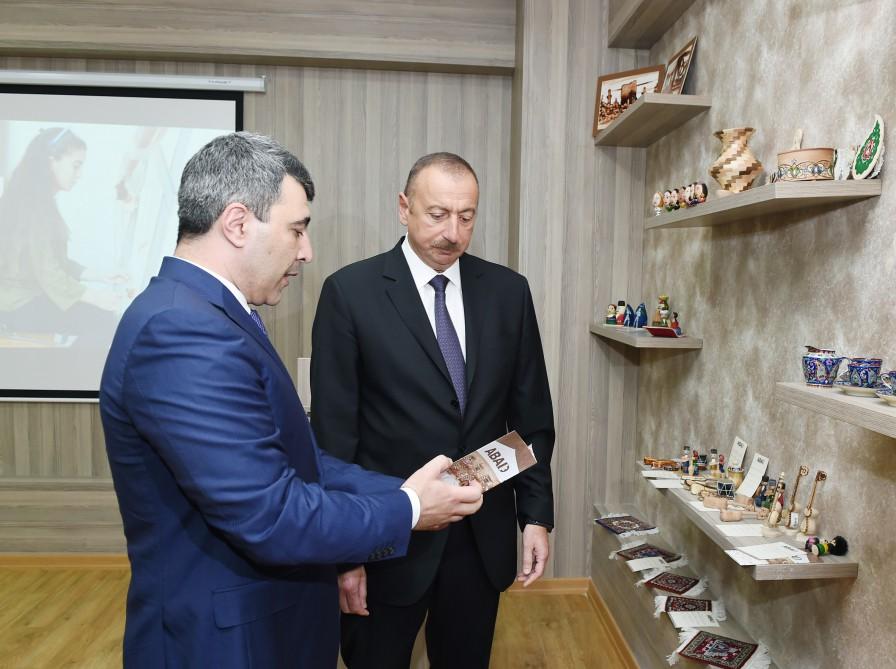 Prezident İlham Əliyev Balakəndə “ABAD Mərkəz”in açılışında iştirak edib (FOTO) (YENİLƏNİB)