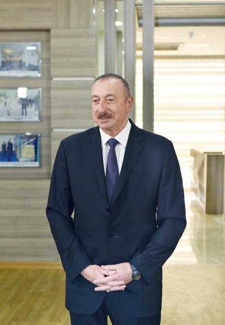Prezident İlham Əliyev Balakəndə “ABAD Mərkəz”in açılışında iştirak edib (FOTO) (YENİLƏNİB)