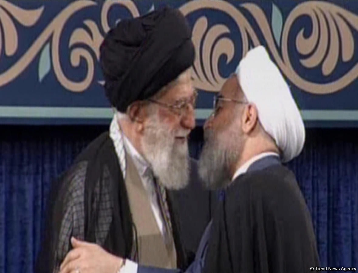 İranın ali lideri Həsən Ruhanini İran prezidenti postuna təsdiq etdi (FOTO)