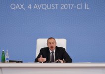 Qaxda Prezident İlham Əliyevin sədrliyi ilə barama, tütün və fındıq istehsalının inkişafı məsələlərinə dair respublika müşavirəsi keçirilib (YENİLƏNİB-4) (FOTO)