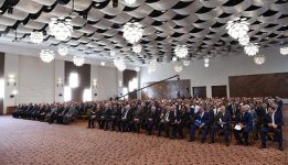 Qaxda Prezident İlham Əliyevin sədrliyi ilə barama, tütün və fındıq istehsalının inkişafı məsələlərinə dair respublika müşavirəsi keçirilib (YENİLƏNİB-4) (FOTO)