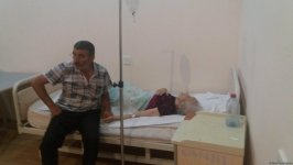 Sumqayıtda yanğın nəticəsində 25 nəfər xəstəxanaya yerləşdirilib (FOTO)