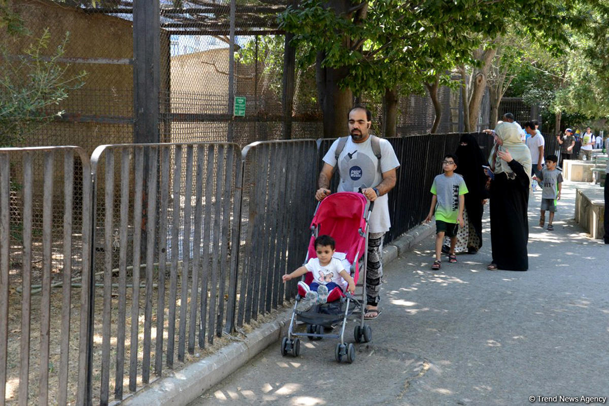 Turistlərin daha çox üz tutduğu məkanlardan biri Bakı Zooparkıdır (FOTO)