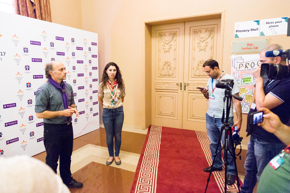 Azərbaycanda 13-cü Dünya Skaut Gənclər Forumu кeçirilir (FOTO)
