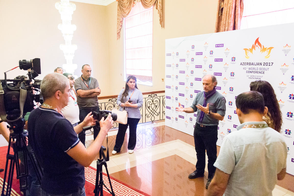 Azərbaycanda 13-cü Dünya Skaut Gənclər Forumu кeçirilir (FOTO)