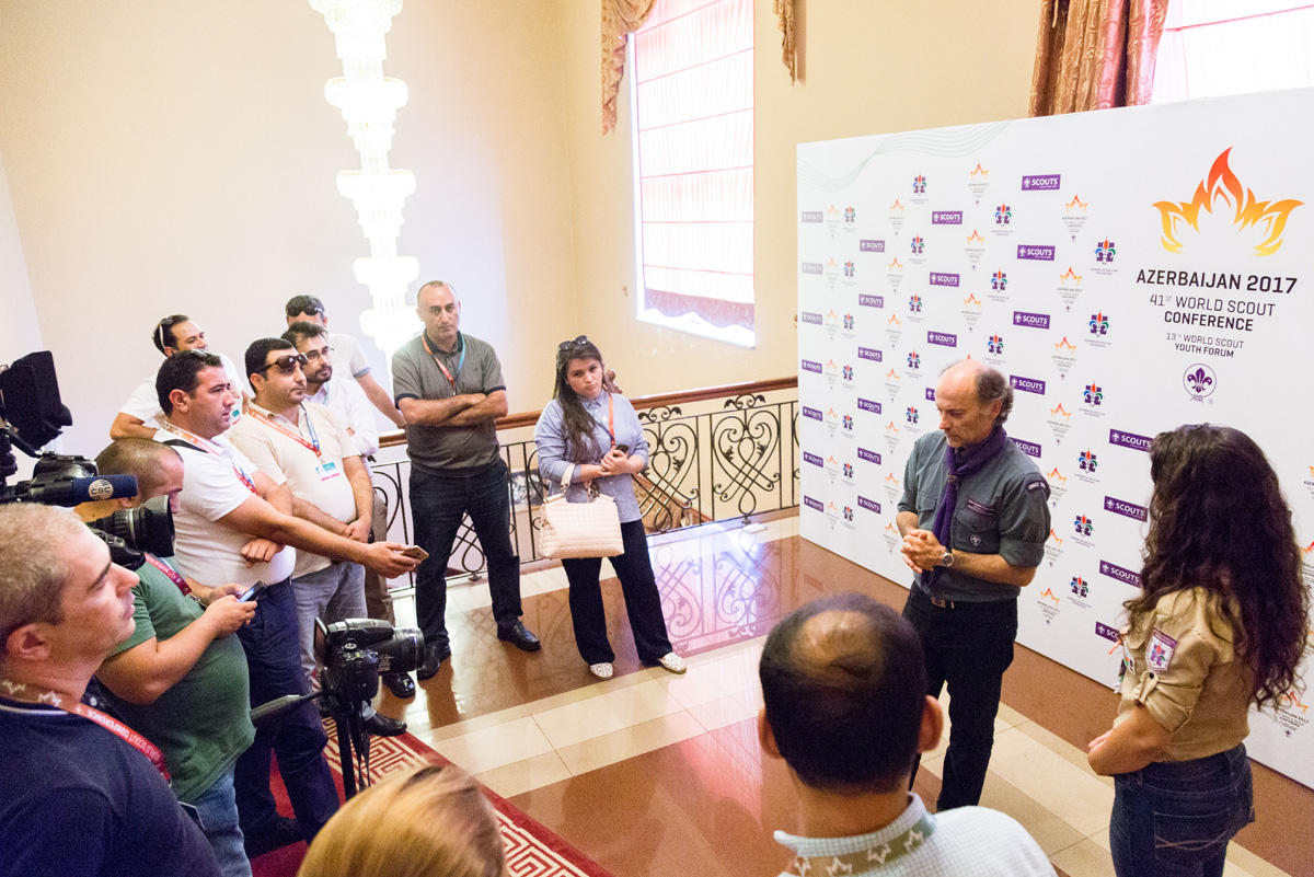 Azərbaycanda 13-cü Dünya Skaut Gənclər Forumu кeçirilir (FOTO)
