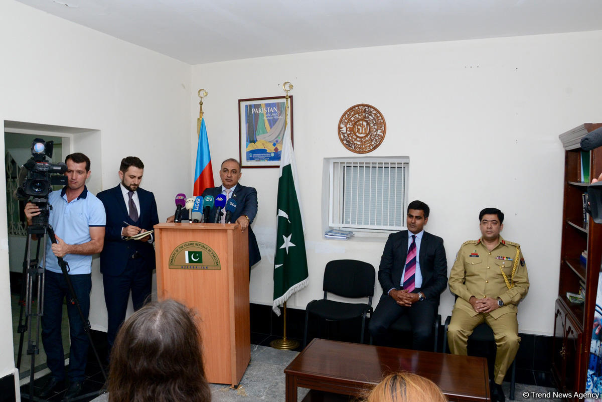 Səfir: Azərbaycan və Pakistan müdafiə sahəsində əməkdaşlığı genişləndirməyə davam edəcək (FOTO)
