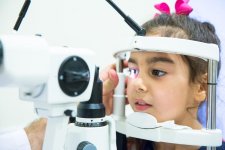 RİİB-in dəstəyi ilə uşaq evlərində yaşayan və sağlamlıq imkanları məhdud uşaqlar oftalmoloji müayinələrdən keçirilib (FOTO)