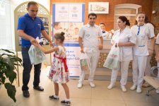 RİİB-in dəstəyi ilə uşaq evlərində yaşayan və sağlamlıq imkanları məhdud uşaqlar oftalmoloji müayinələrdən keçirilib (FOTO)