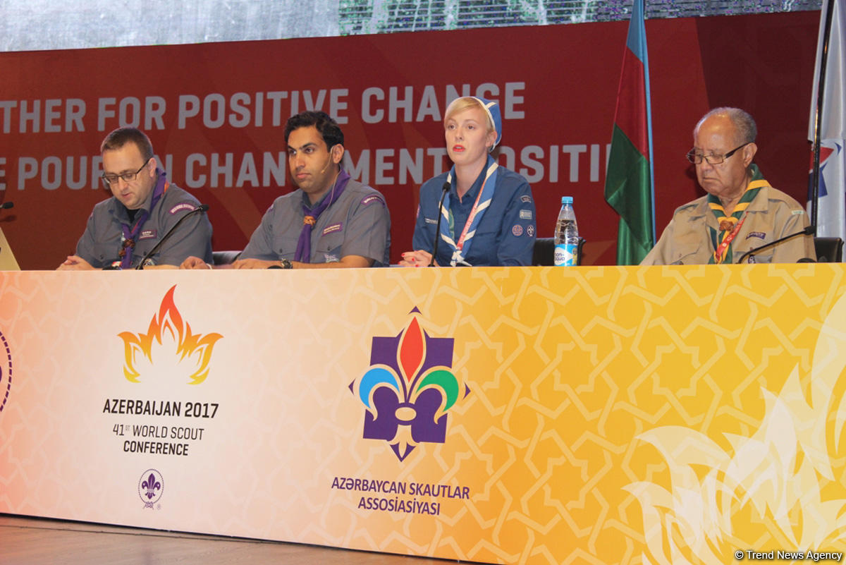 Dünya Skautlarının liderləri 41-ci Ümumdünya Skaut konfransı üçün Bakıya toplaşır (FOTO)