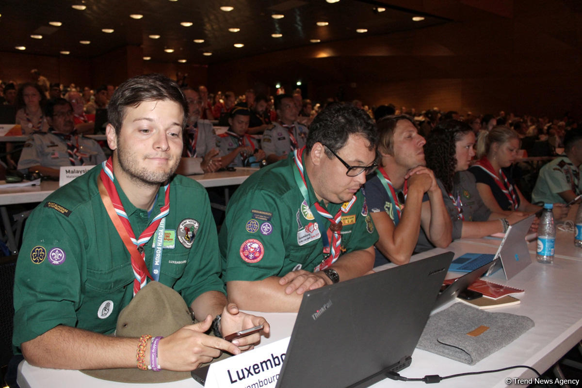 Dünya Skautlarının liderləri 41-ci Ümumdünya Skaut konfransı üçün Bakıya toplaşır (FOTO)
