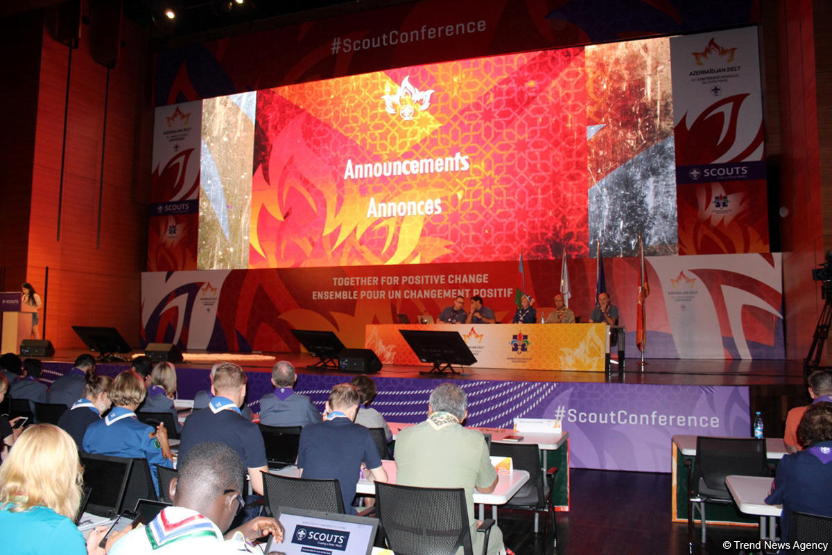 Dünya Skautlarının liderləri 41-ci Ümumdünya Skaut konfransı üçün Bakıya toplaşır (FOTO)