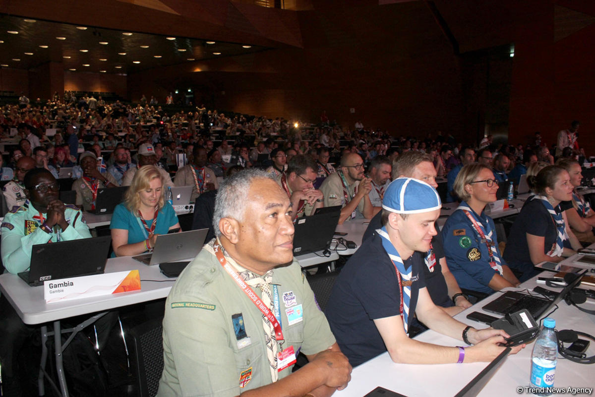 Dünya Skautlarının liderləri 41-ci Ümumdünya Skaut konfransı üçün Bakıya toplaşır (FOTO)