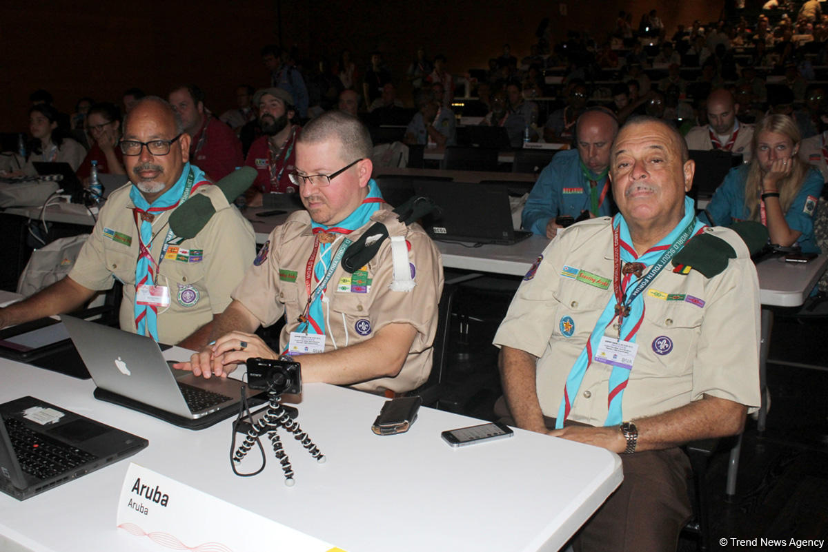 Dünya Skautlarının liderləri 41-ci Ümumdünya Skaut konfransı üçün Bakıya toplaşır (FOTO)
