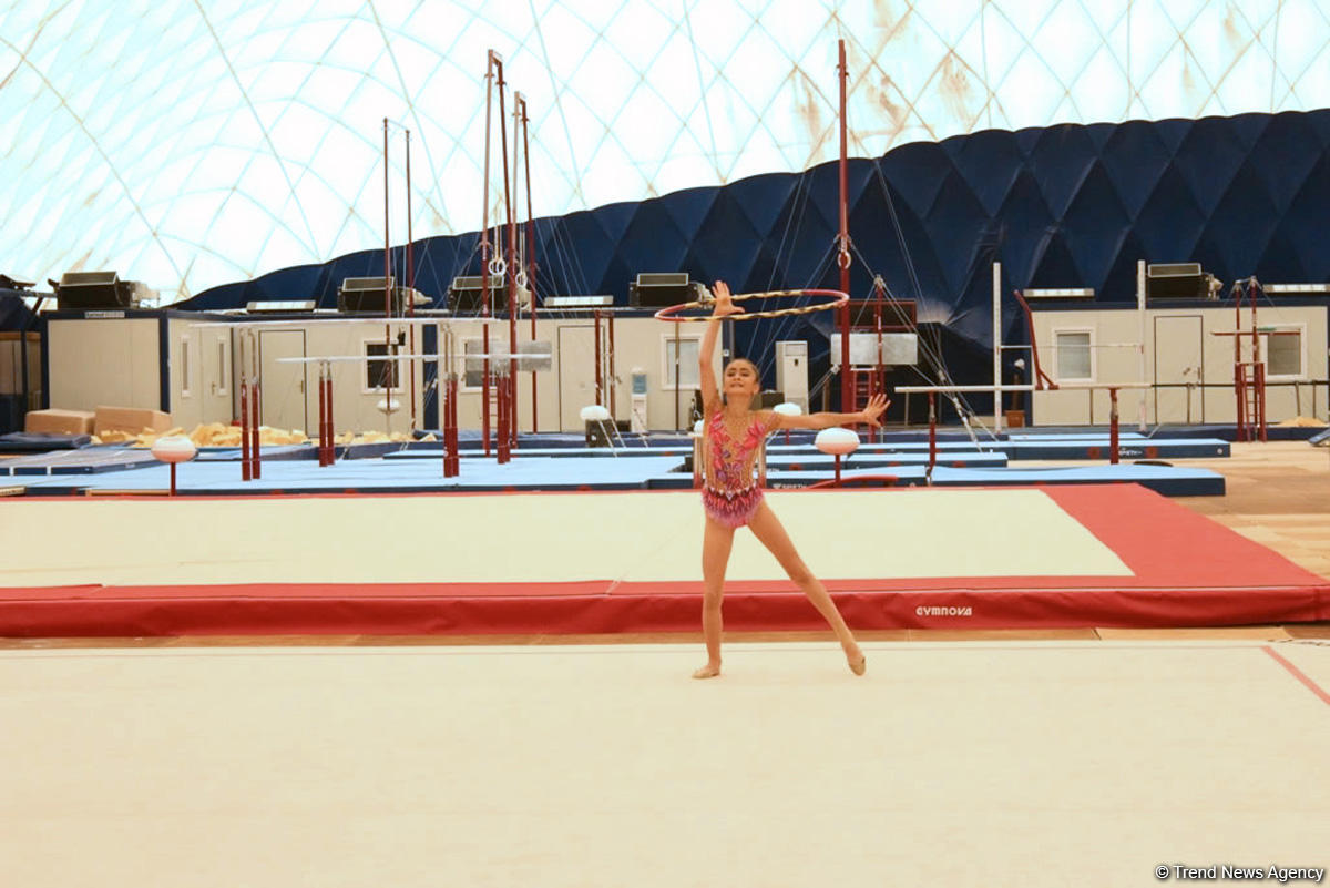 Bədii gimnastika üzrə 24-cü açıq Azərbaycan çempionatı keçirilir (FOTO)