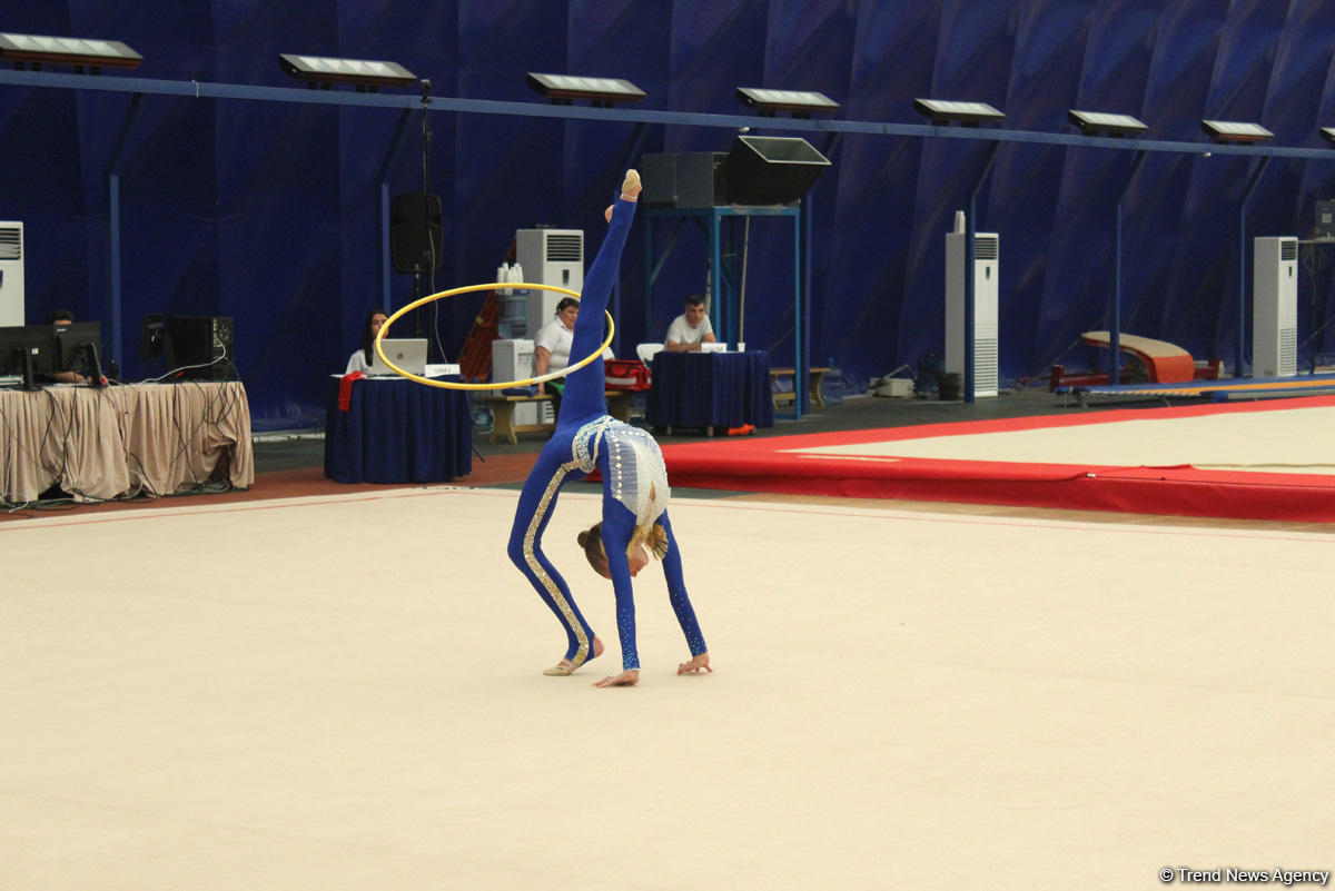 Bədii gimnastika üzrə 24-cü açıq Azərbaycan çempionatı keçirilir (FOTO)