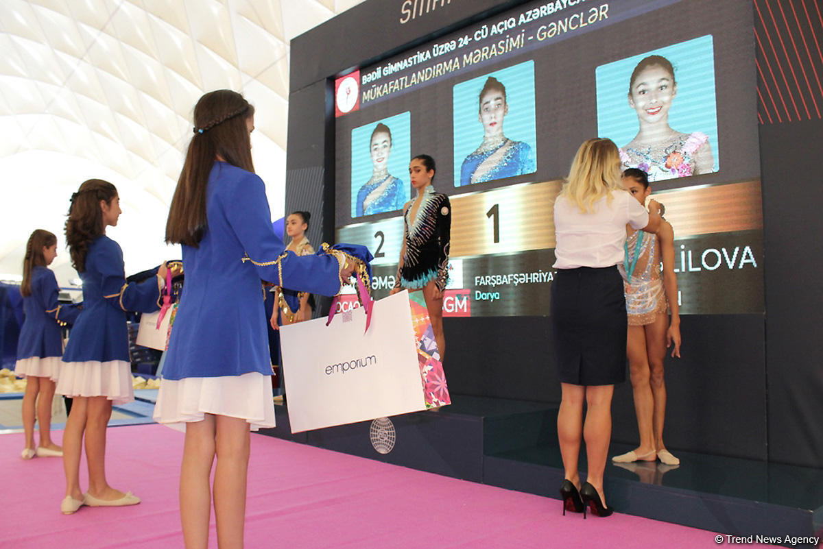 Bədii gimnastika üzrə 24-cü açıq Azərbaycan çempionatı başa çatıb (FOTO)