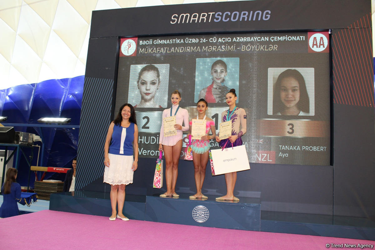 Bədii gimnastika üzrə 24-cü açıq Azərbaycan çempionatı başa çatıb (FOTO)