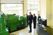 Göygöldə “Çiçəkli” Su Elektrik Stansiyası əsaslı yenidənqurmadan sonra istismara verilib (FOTO)