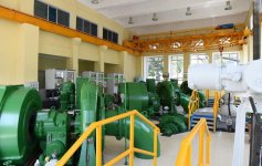 Göygöldə “Çiçəkli” Su Elektrik Stansiyası əsaslı yenidənqurmadan sonra istismara verilib (FOTO)