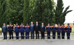 Prezident İlham Əliyev Zazalı-“İmamzadə” kompleksi-Gəncə avtomobil yolunun açılışında iştirak edib (FOTO)
