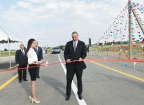 Prezident İlham Əliyev Samux-Füzuli-Lək-Əlibayramlı-Qarabağlar-Çobanabdallı-Samux avtomobil yolunun açılışında iştirak edib (FOTO)
