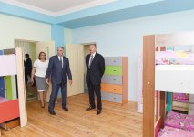 Prezident İlham Əliyev Heydər Əliyev Fondunun təşəbbüsü ilə Samuxda inşa edilən körpələr evi-uşaq bağçasının açılışında iştirak edib (FOTO)