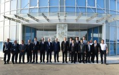 Azərbaycan Prezidenti Samux Aqroenerji Yaşayış Kompleksi ilə tanış olub (FOTO)