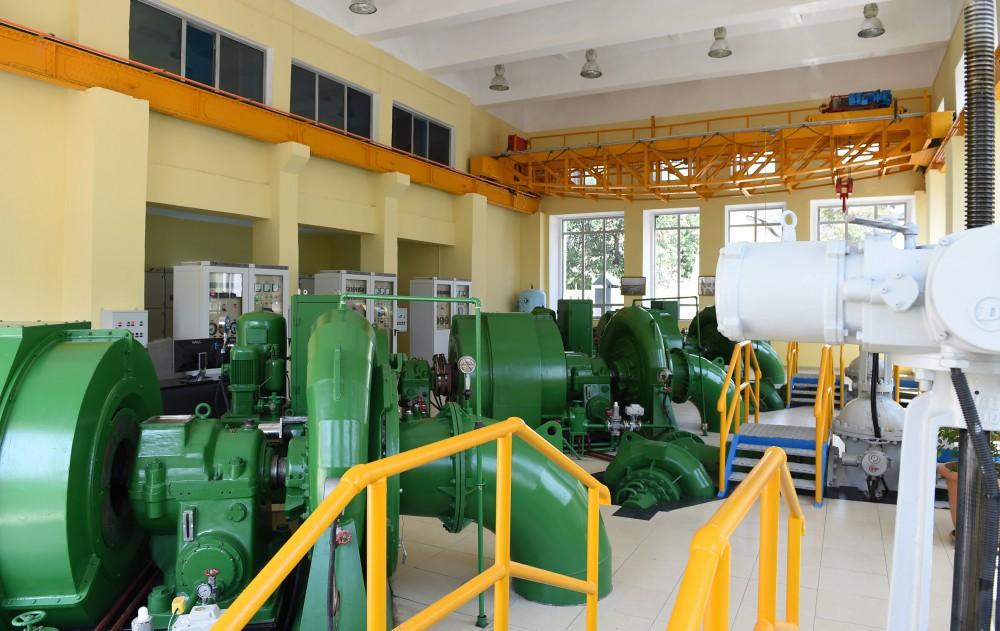 Göygöldə “Çiçəkli” Su Elektrik Stansiyası əsaslı yenidənqurmadan sonra istismara verilib (FOTO)