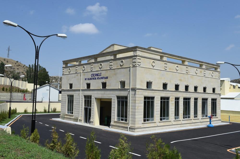 Göygöldə “Çiçəkli” Su Elektrik Stansiyası əsaslı yenidənqurmadan sonra istismara verilib (FOTO)