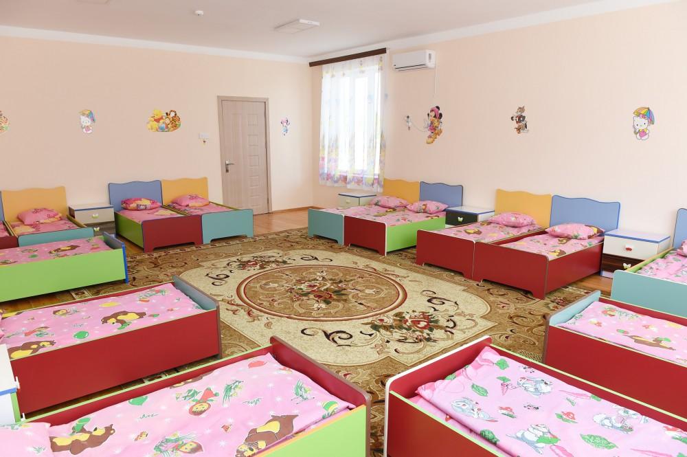 Prezident İlham Əliyev Göygöldə körpələr evi-uşaq bağçasının açılışında iştirak edib (FOTO)