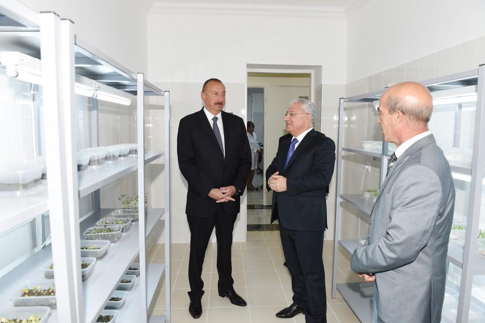 Prezident İlham Əliyev Göygöl Zona Baytarlıq Laboratoriyasında yaradılan şəraitlə tanış olub (FOTO)
 (Yenilənib)