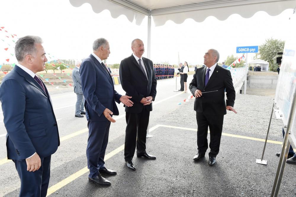 Prezident İlham Əliyev Samux-Füzuli-Lək-Əlibayramlı-Qarabağlar-Çobanabdallı-Samux avtomobil yolunun açılışında iştirak edib (FOTO)