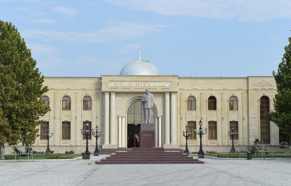 Azərbaycan Prezidenti Samux rayonuna səfərə gəlib (FOTO)