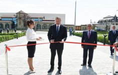 Prezident İlham Əliyev “Azərişıq” ASC-nin Şəmkir avtomat idarəetmə və nəzarət mərkəzinin açılışında iştirak edib (FOTO)