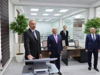 Prezident İlham Əliyev “Azərişıq” ASC-nin Şəmkir avtomat idarəetmə və nəzarət mərkəzinin açılışında iştirak edib (FOTO)