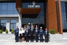 Prezident İlham Əliyev “Azərişıq” ASC-nin Şəmkir avtomat idarəetmə və nəzarət mərkəzinin açılışında iştirak edib (FOTO)