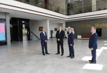 Prezident İlham Əliyev “Şəmkir Aqroparkı”nın Logistika Mərkəzinin açılışında iştirak edib (FOTO)