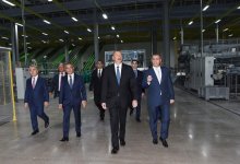 Prezident İlham Əliyev “Şəmkir Aqroparkı”nın Logistika Mərkəzinin açılışında iştirak edib (FOTO)