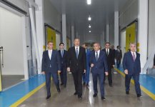 Prezident İlham Əliyev “Şəmkir Aqroparkı”nın Logistika Mərkəzinin açılışında iştirak edib (FOTO)
