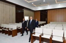 Azərbaycan Prezidenti Gədəbəydə Heydər Əliyev Mərkəzinin açılışda iştirak edib (FOTO)