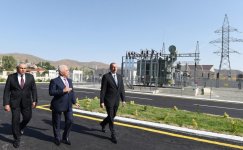 Prezident İlham Əliyev “Gədəbəy” elektrik yarımstansiyasının açılışında iştirak edib (FOTO)